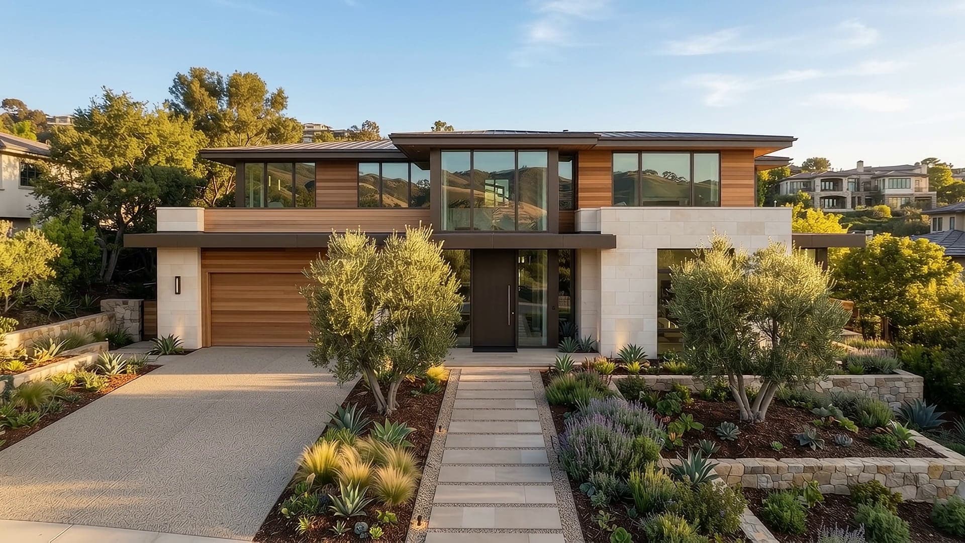 A finished East Bay home exterior