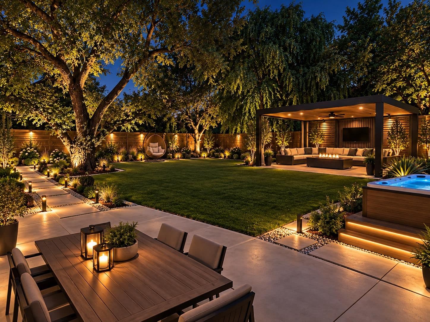 Outdoor Living and Backyard