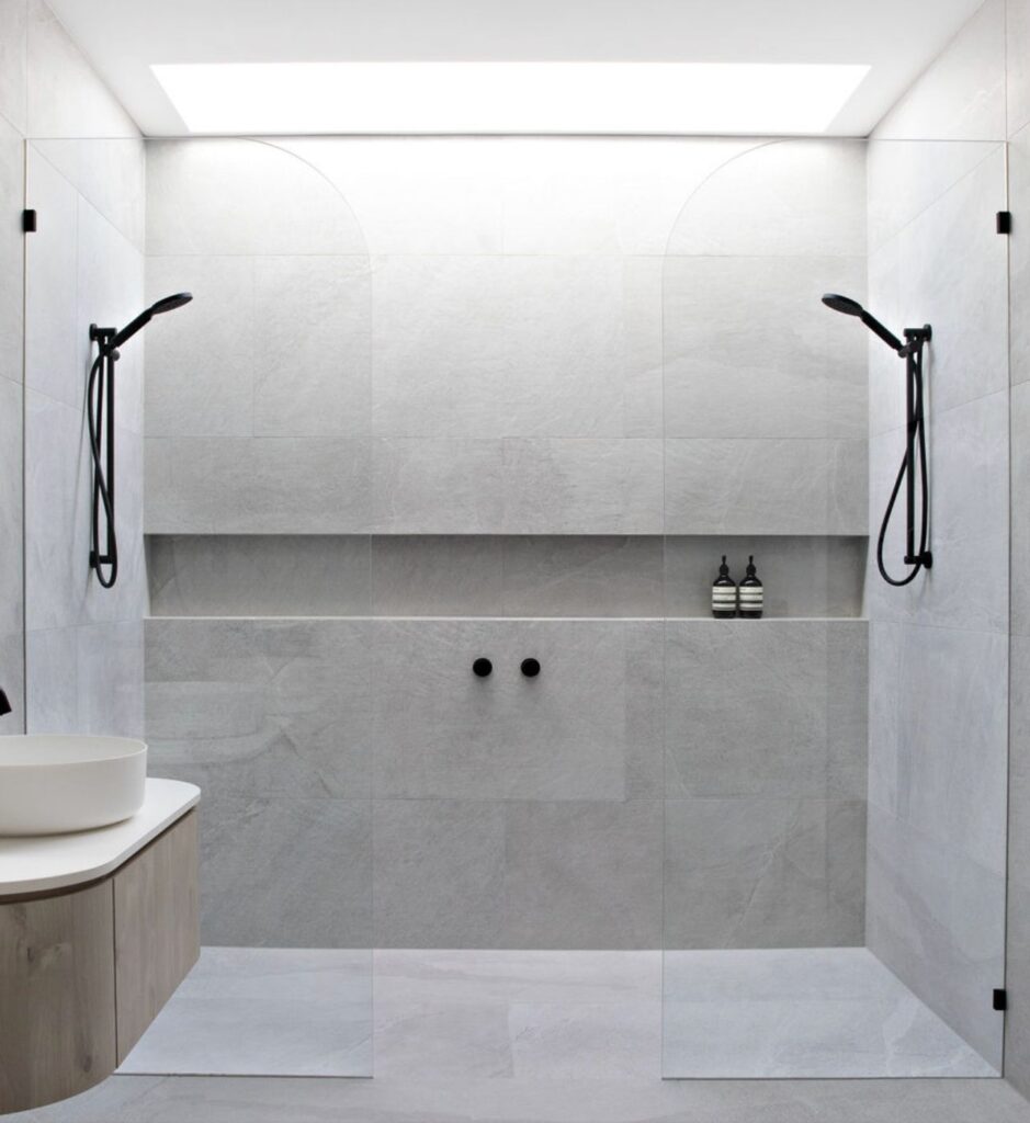 Eco-friendly bathroom remodeling Bay Area with low-flow fixtures by Ash Bay Construction