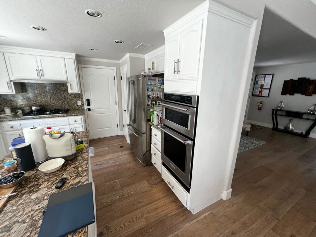 Open-concept kitchen renovation in San Francisco by Ashbay