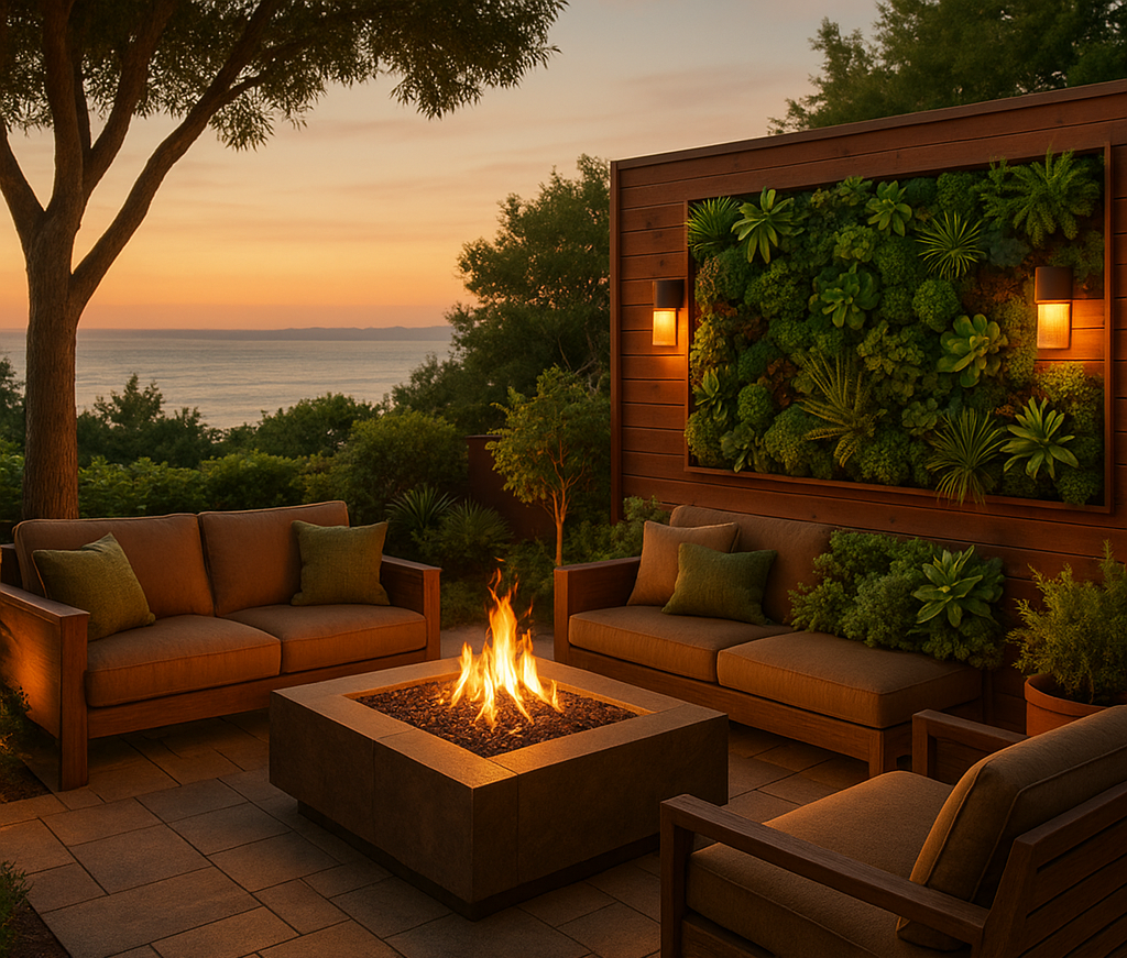 A vibrant Bay Area outdoor living space after a 2025 upgrade-Ash Bay Construction